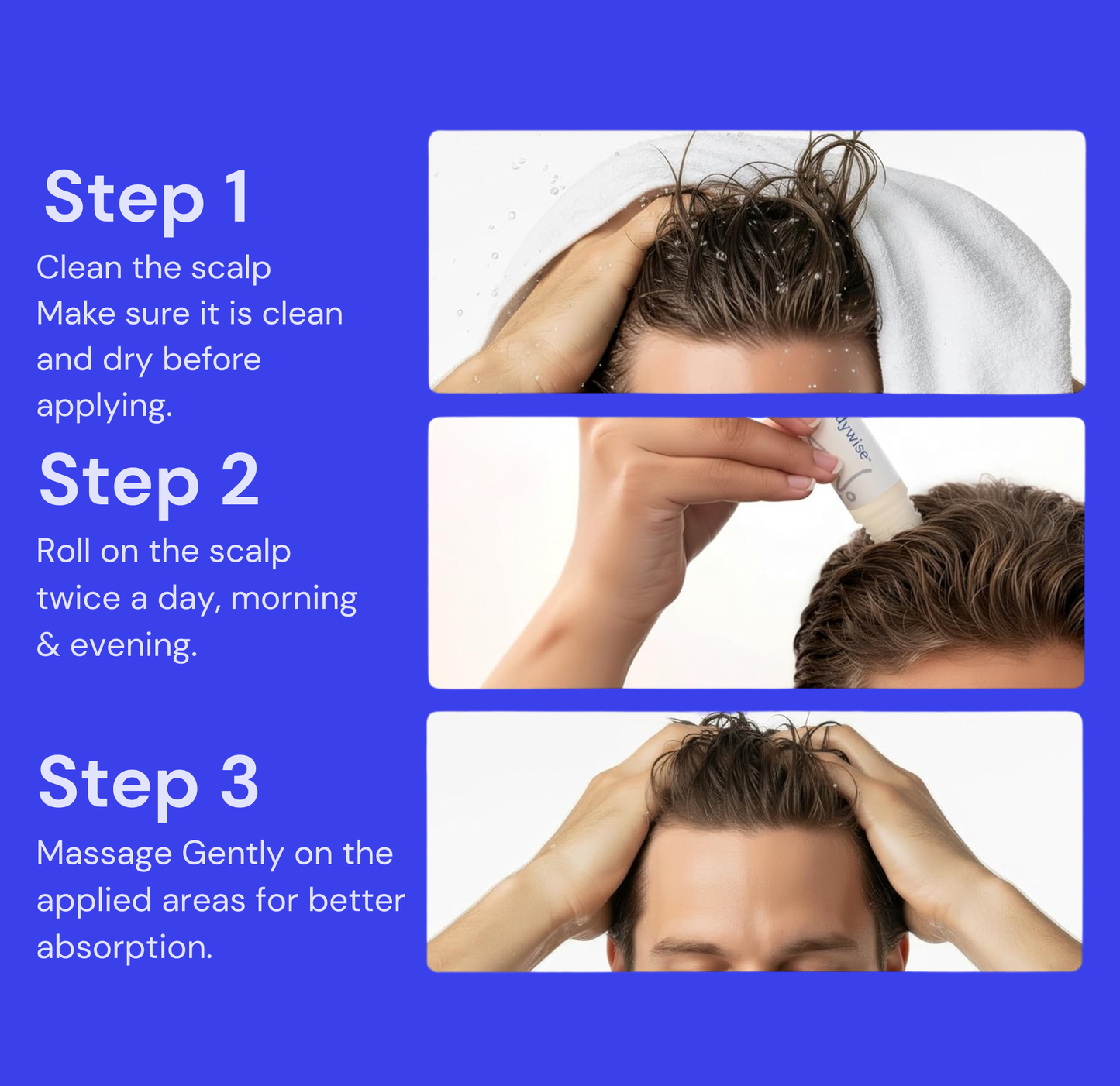 HairRoss™ - Hair Growth & Scalp Nourishing Serum Roll On